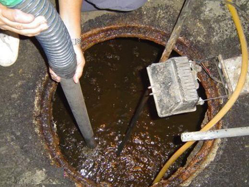 灌阳隔油池清理